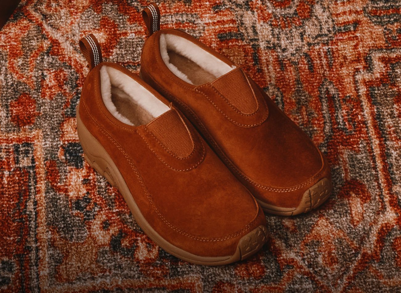 Person hiking in Merrell Everyday boots